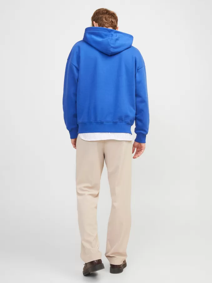 Plain Zip Hoodie-Jack & Jones Hot