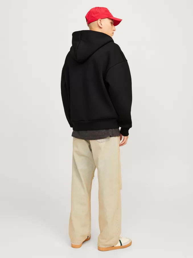 Plain Zip Hoodie-Jack & Jones Hot