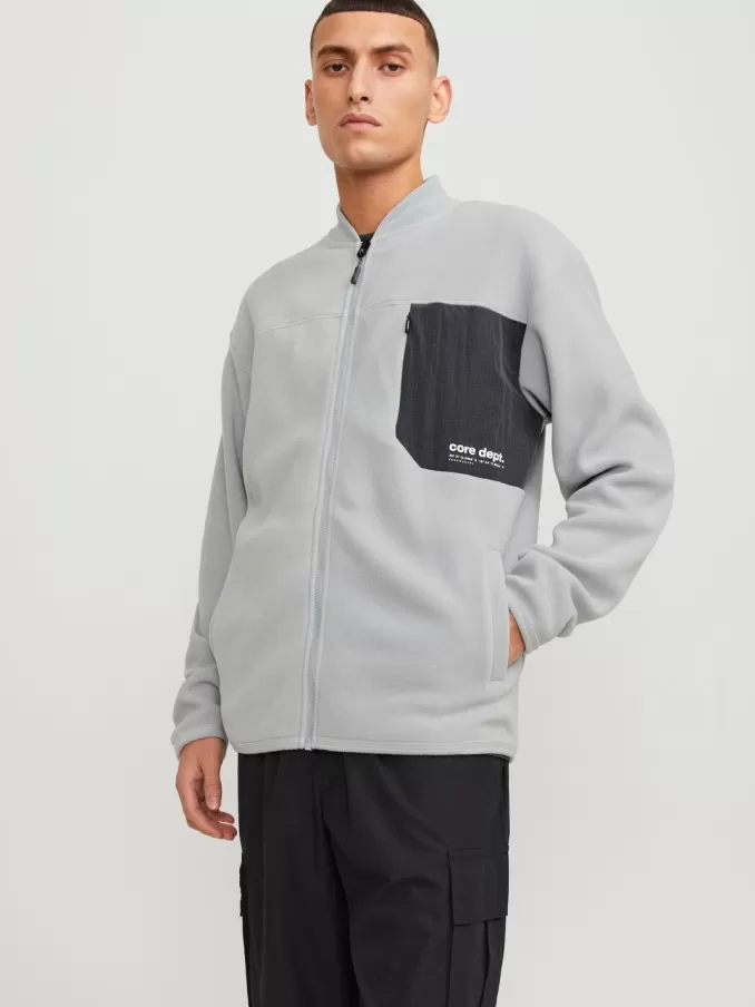 Plain Zip Sweatshirt-Jack & Jones Shop