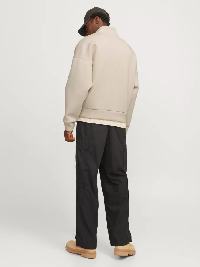 Plain Zip Sweatshirt-Jack & Jones Best