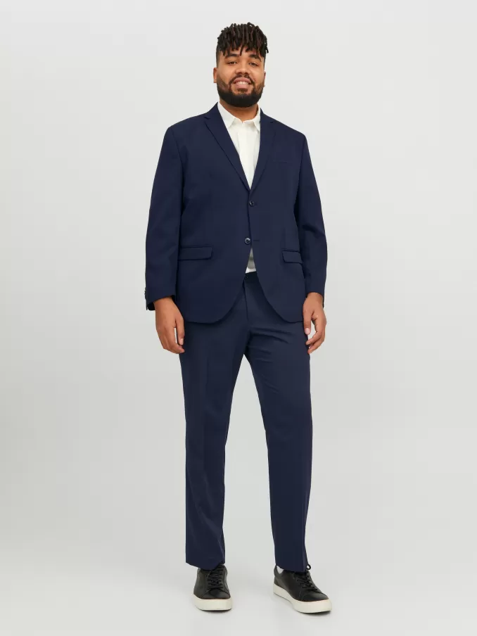 Plus Size Slim Fit Suit-Jack & Jones Best Sale