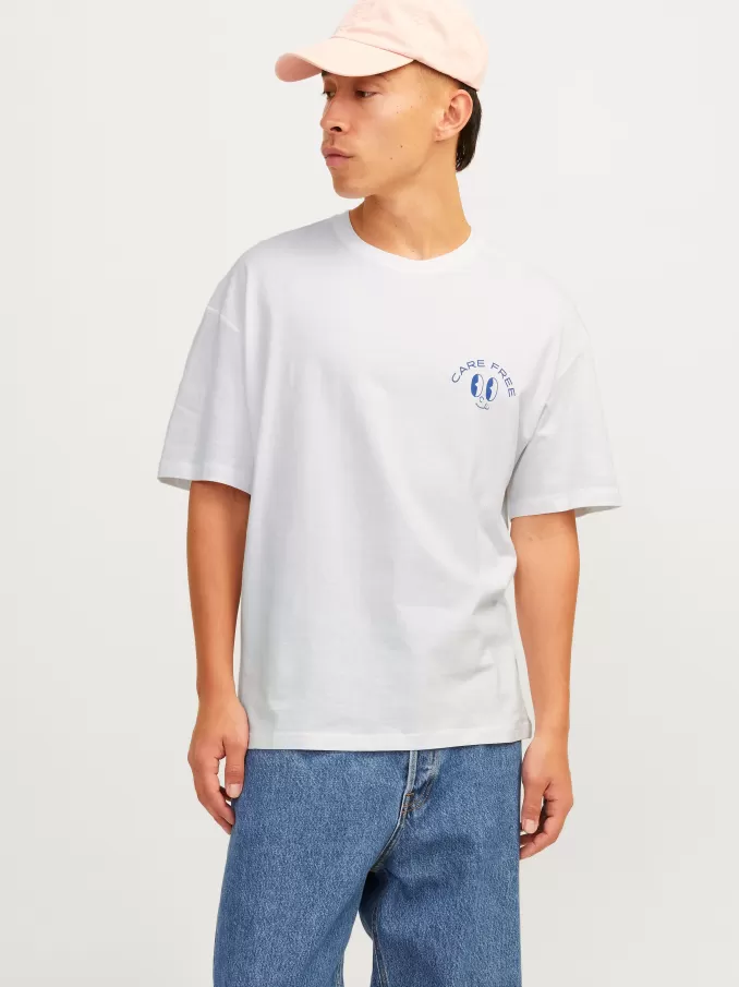 Printed Crew neck T-shirt-Jack & Jones Best