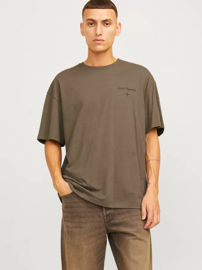 Printed Crew neck T-shirt-Jack & Jones Sale