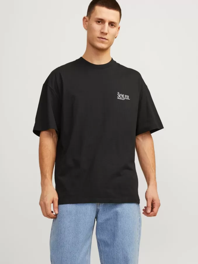 Printed Crew neck T-shirt-Jack & Jones Shop