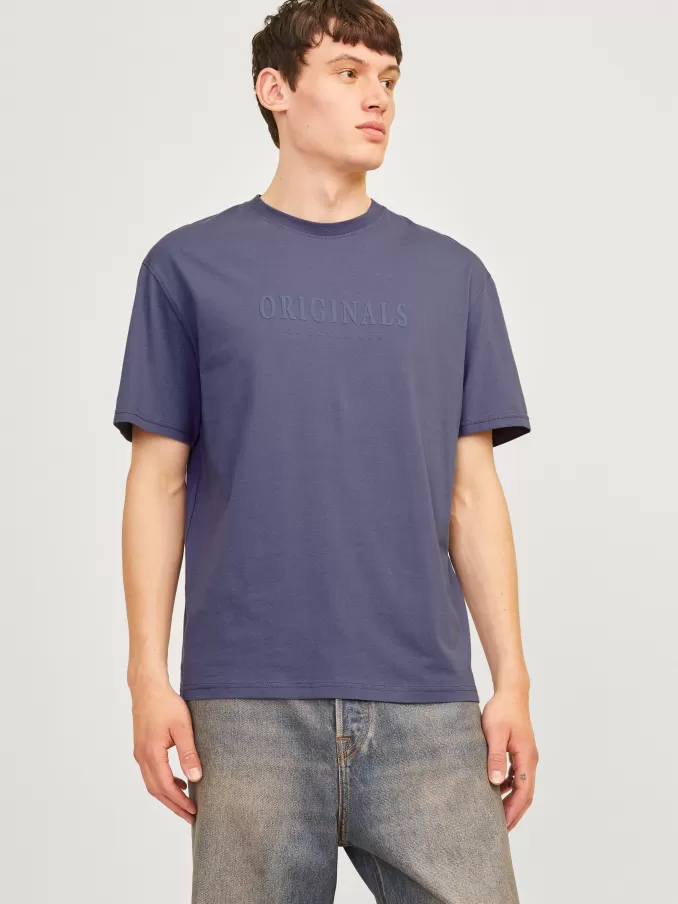 Printed Crew neck T-shirt-Jack & Jones Shop