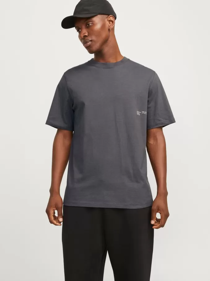 Printed Crew neck T-shirt-Jack & Jones Cheap