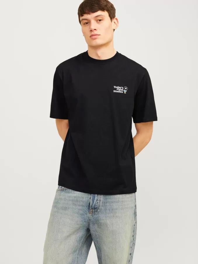 Printed Crew neck T-shirt-Jack & Jones Sale