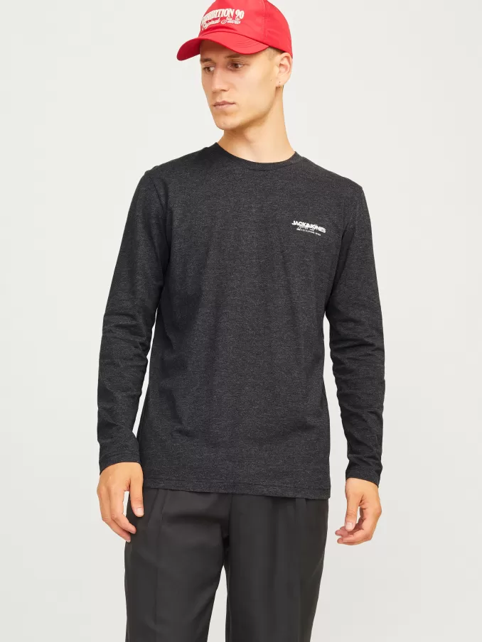 Printed Crew neck T-shirt-Jack & Jones Shop