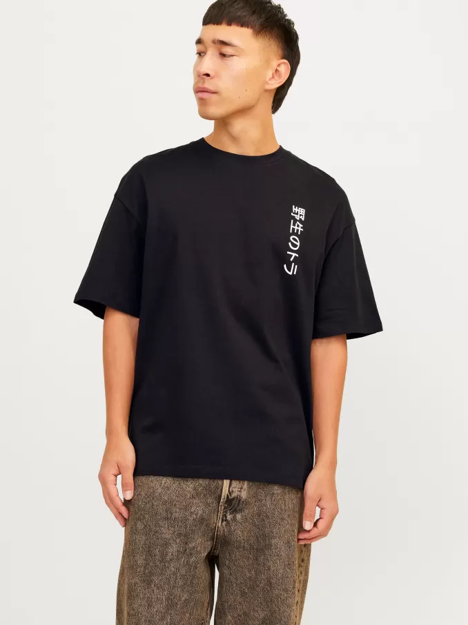 Printed Crew neck T-shirt-Jack & Jones Outlet