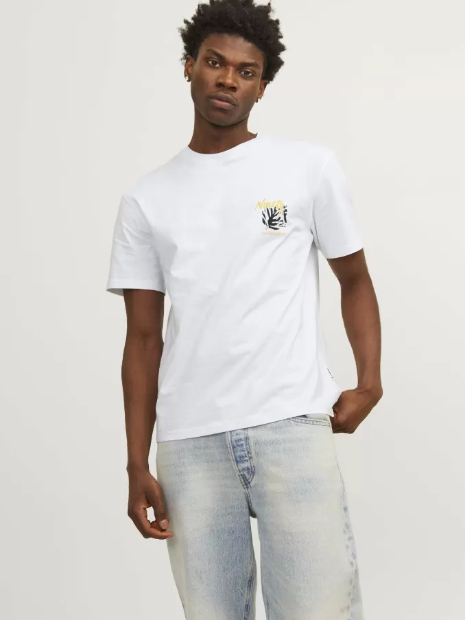 Printed Crew neck T-shirt-Jack & Jones Outlet