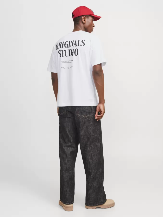 Printed Crew neck T-shirt-Jack & Jones Shop