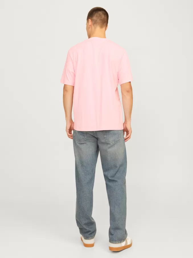 Printed Crew neck T-shirt-Jack & Jones Clearance