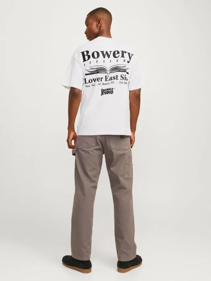 Printed Crew neck T-shirt-Jack & Jones Online