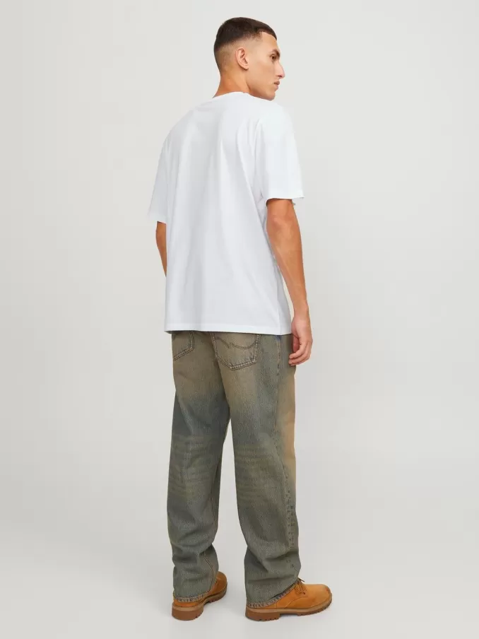 Printed Crew neck T-shirt-Jack & Jones Best Sale