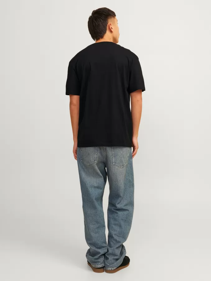 Printed Crew neck T-shirt-Jack & Jones Outlet