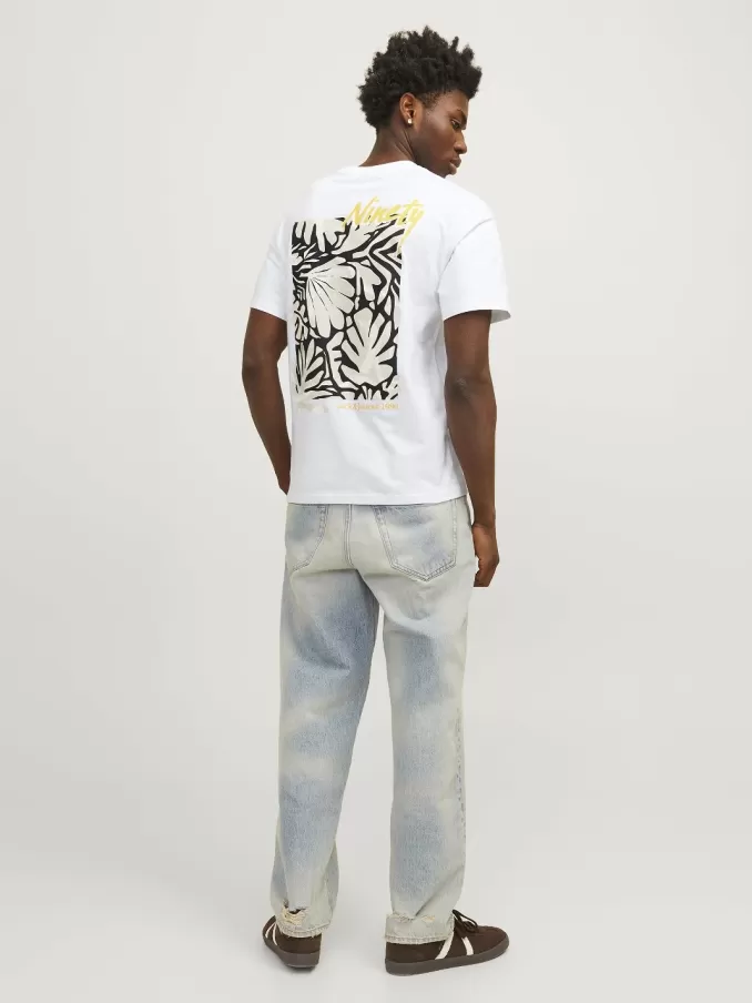 Printed Crew neck T-shirt-Jack & Jones Outlet