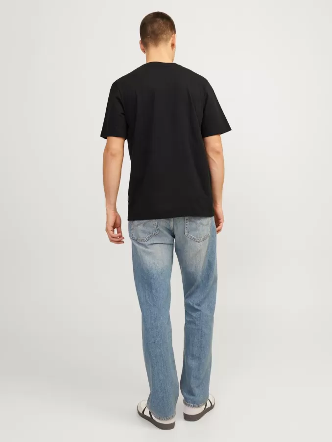 Printed Crew neck T-shirt-Jack & Jones Shop