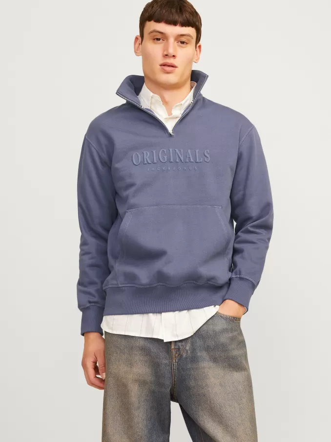 Printed Half zip-Jack & Jones Discount