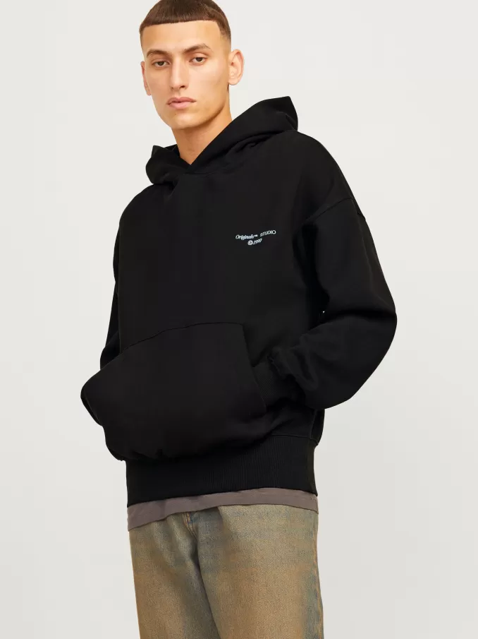 Printed Hoodie-Jack & Jones Flash Sale