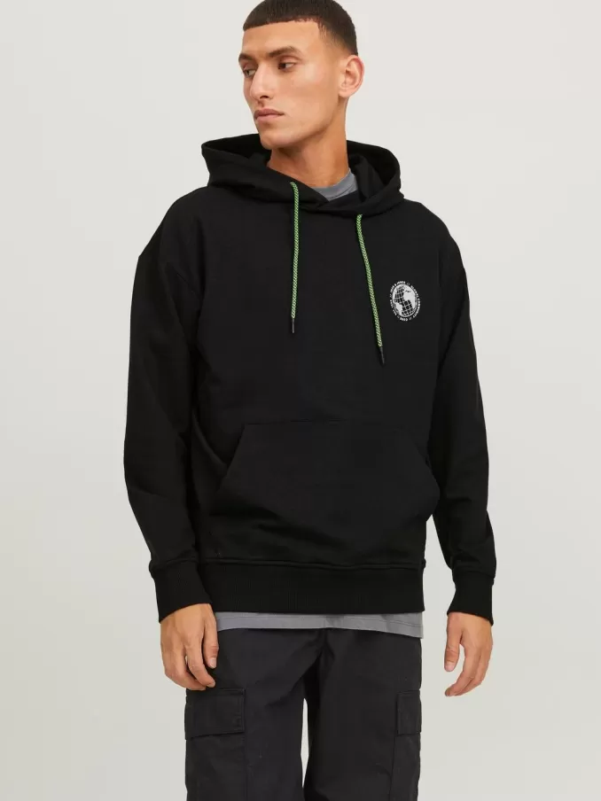 Printed Hoodie-Jack & Jones Cheap