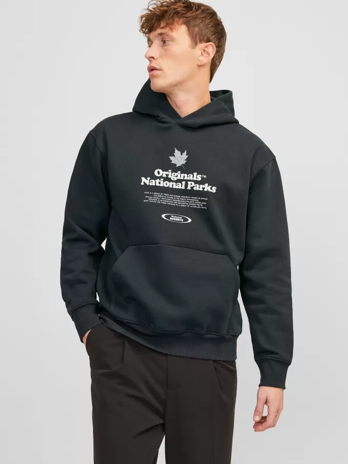 Printed Hoodie-Jack & Jones Outlet