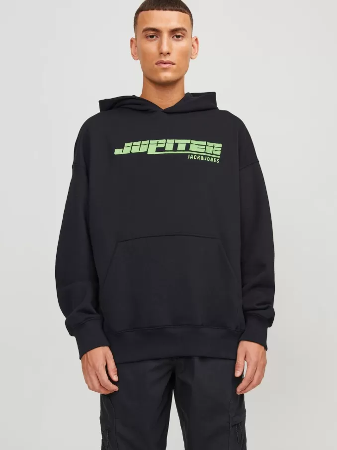 Printed Hoodie-Jack & Jones Shop