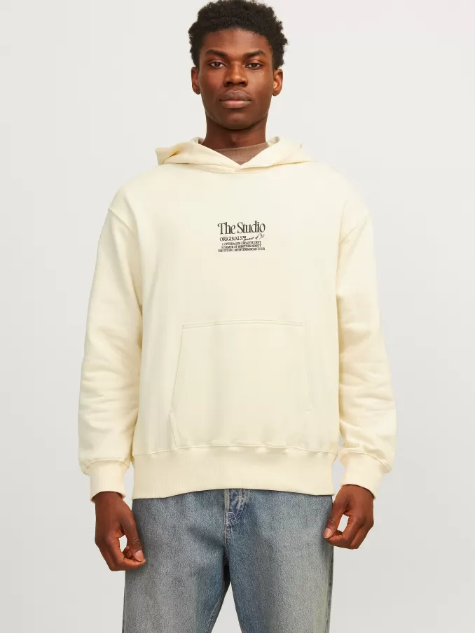 Printed Hoodie-Jack & Jones Best Sale