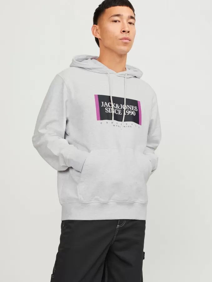 Printed Hoodie-Jack & Jones Shop