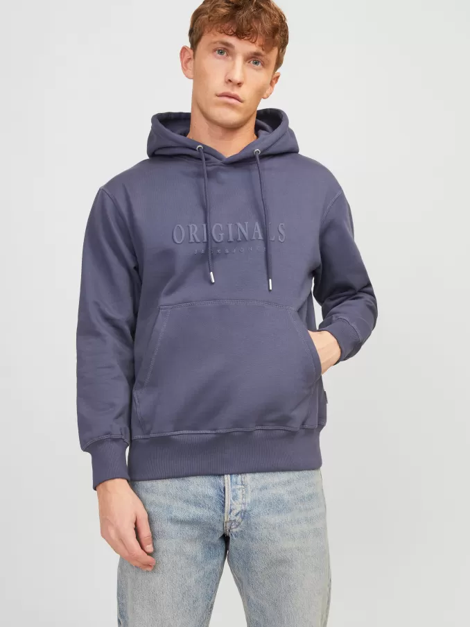 Printed Hoodie-Jack & Jones Clearance