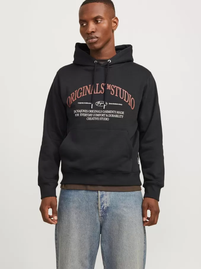 Printed Hoodie-Jack & Jones Outlet