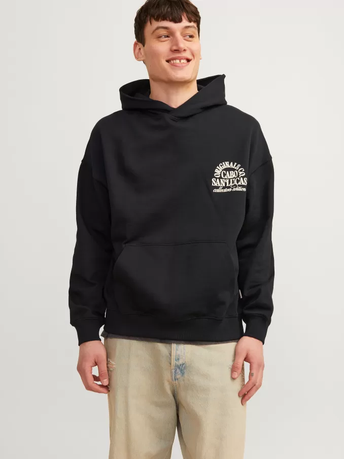 Printed Hoodie-Jack & Jones Cheap