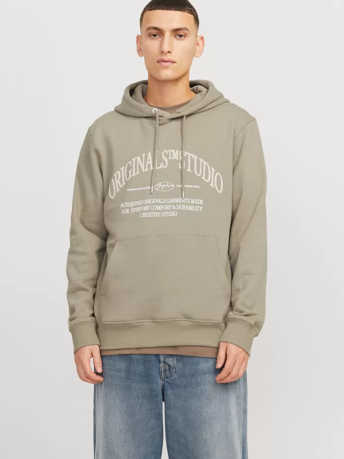 Printed Hoodie-Jack & Jones Shop