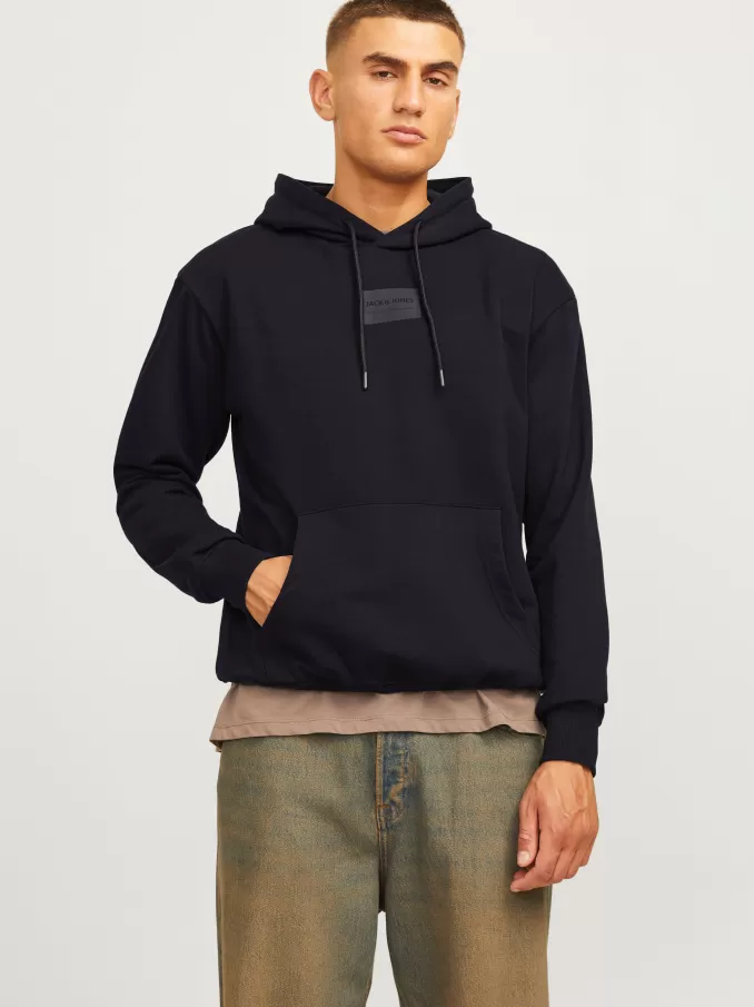 Printed Hoodie-Jack & Jones Hot