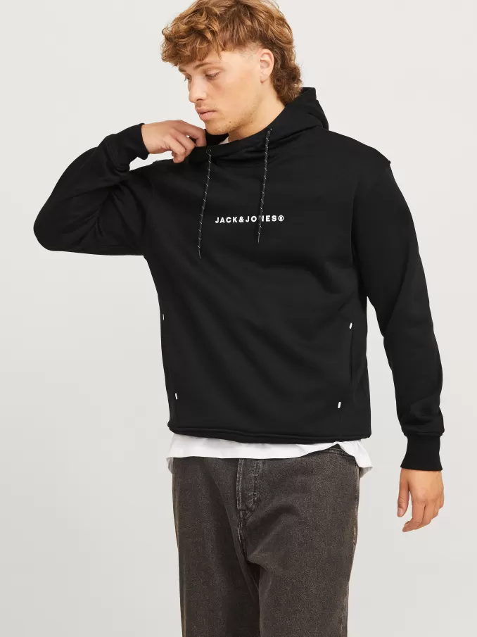 Printed Hoodie-Jack & Jones Flash Sale