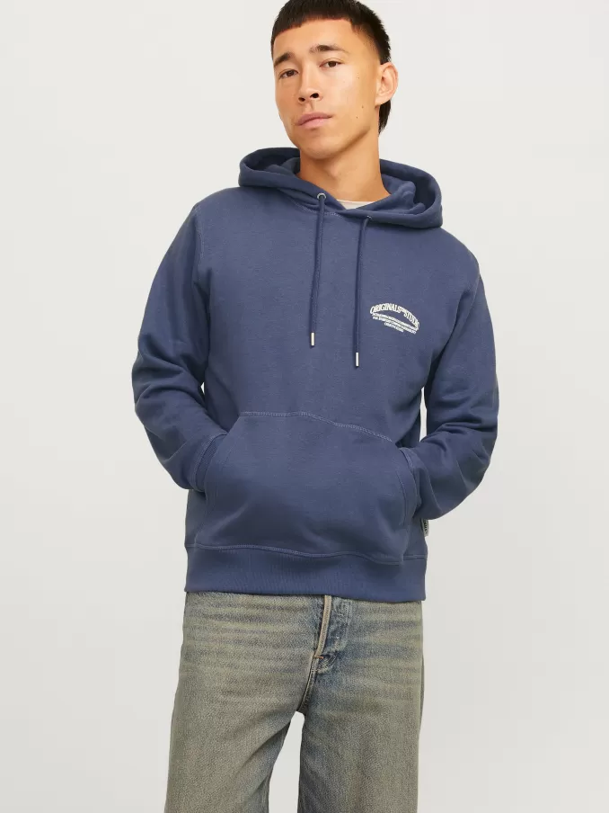 Printed Hoodie-Jack & Jones Cheap