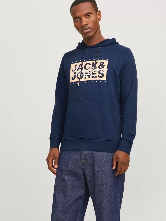 Printed Hoodie-Jack & Jones Outlet