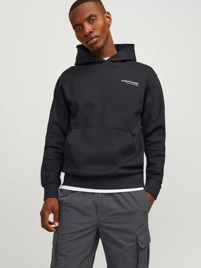 Printed Hoodie-Jack & Jones Cheap