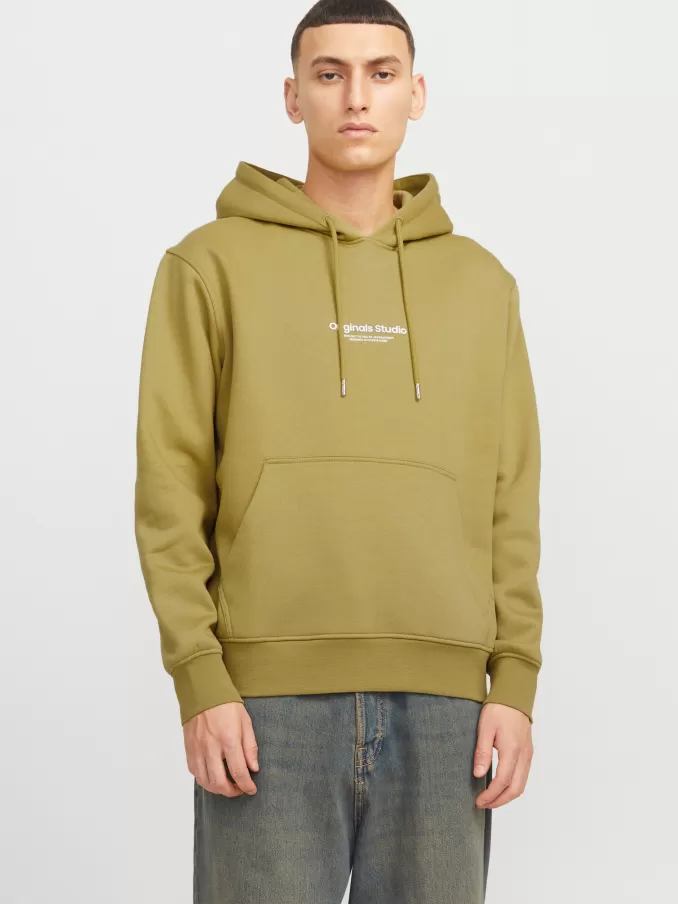 Printed Hoodie-Jack & Jones Best Sale