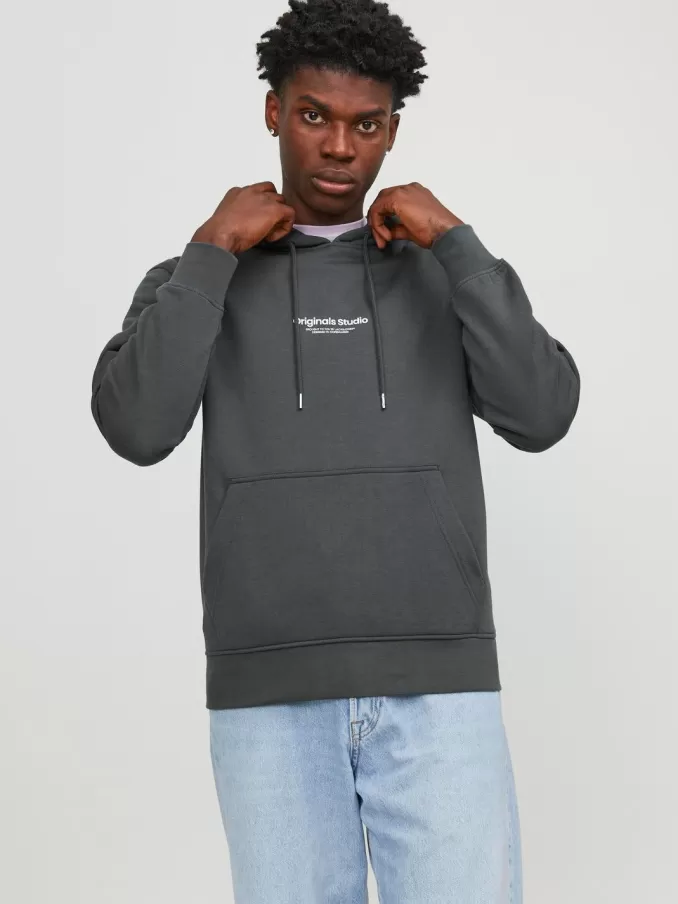 Printed Hoodie-Jack & Jones Clearance