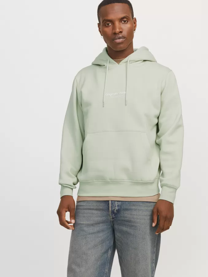 Printed Hoodie-Jack & Jones Clearance