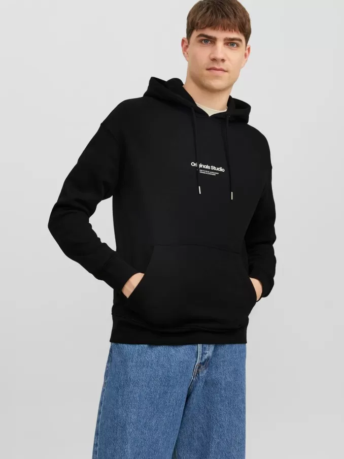 Printed Hoodie-Jack & Jones Flash Sale