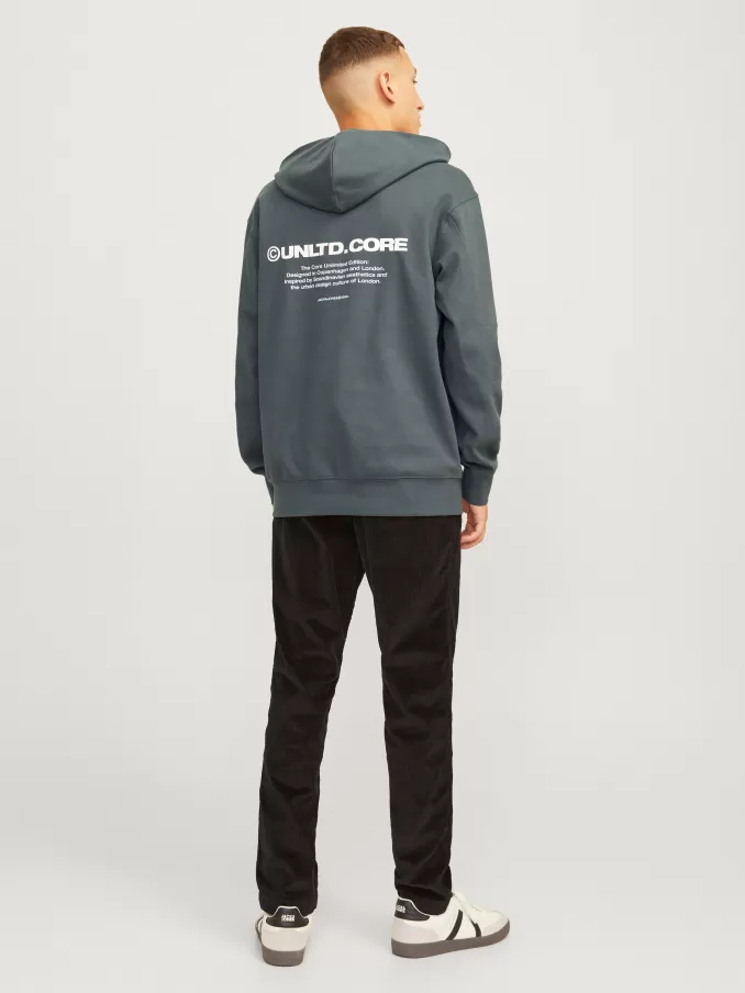 Printed Hoodie-Jack & Jones Cheap