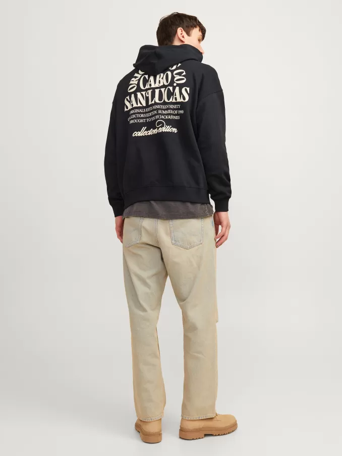 Printed Hoodie-Jack & Jones Cheap