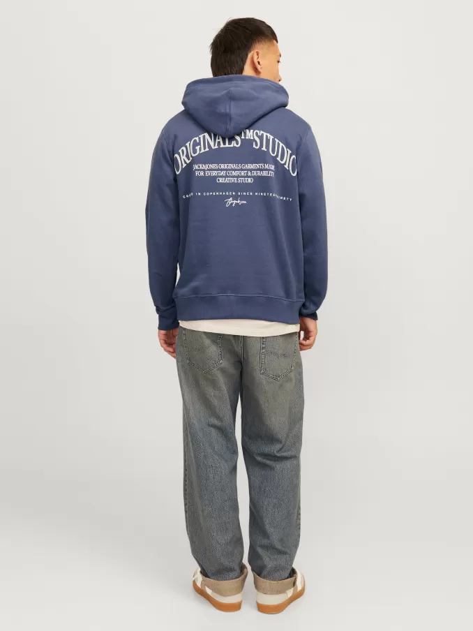 Printed Hoodie-Jack & Jones Cheap