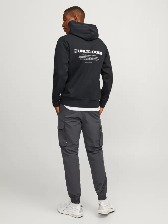 Printed Hoodie-Jack & Jones Cheap