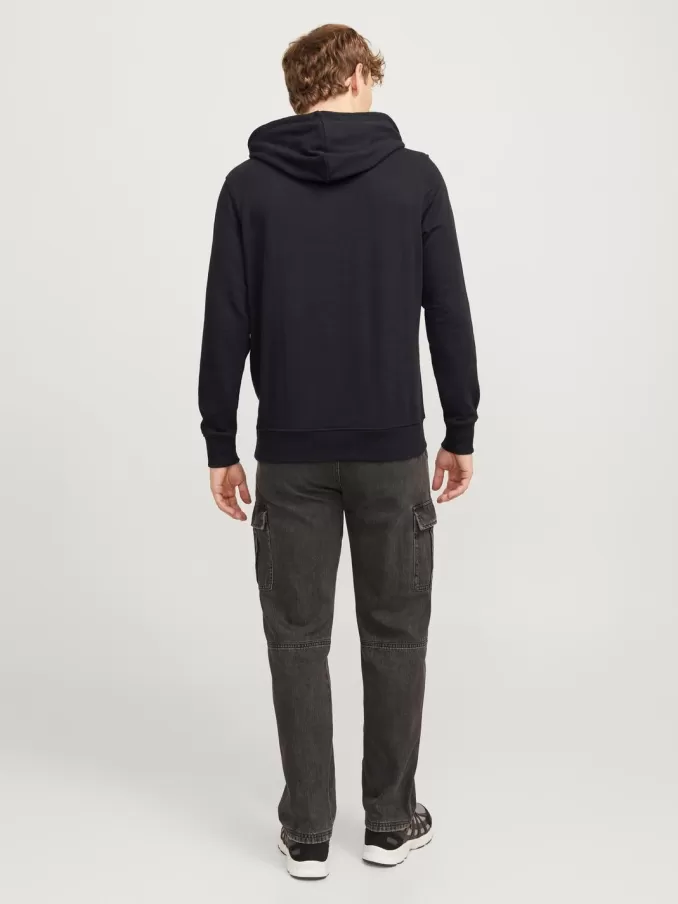 Printed Hoodie-Jack & Jones Cheap