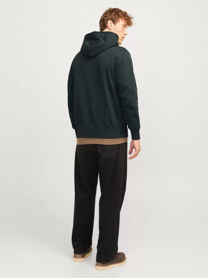 Printed Hoodie-Jack & Jones Clearance