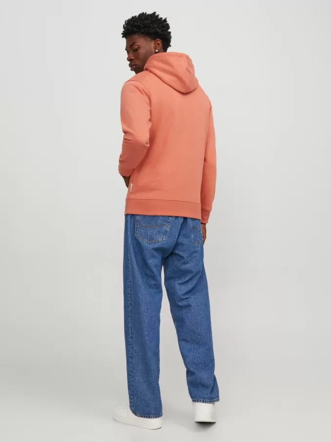 Printed Hoodie-Jack & Jones Clearance