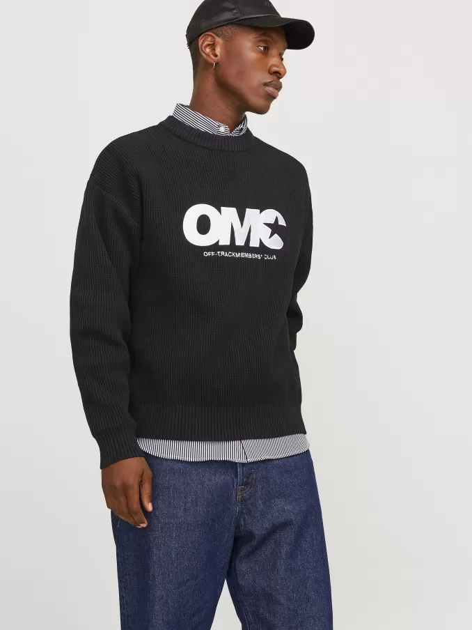 Printed Knitted pullover-Jack & Jones Shop