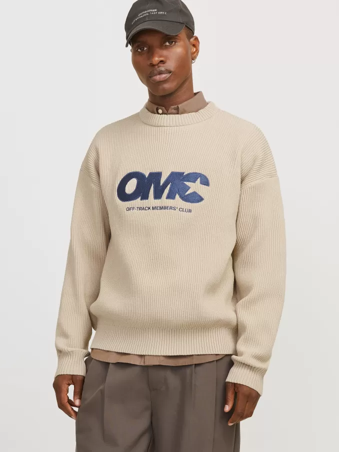 Printed Knitted pullover-Jack & Jones Clearance